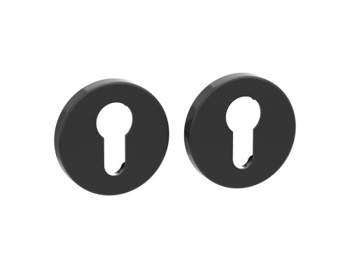 Накладка Punto (Пунто) под цилиндр ET.R.EST.R52 BL-24 черный Накладка Punto (Пунто) под цилиндр ET.R.EST.R52 BL-24 черный