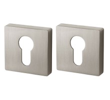 Накладка Armadillo (Армадилло) под цилиндр ET.K.USQ52 (ET USQ) SN-3 матовый никель/хром