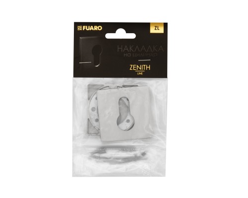 Накладка Fuaro (Фуаро) на цилиндр ET.K.ZL52 SSC-16 сатинированный хром