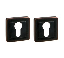 Накладка Punto (Пунто) под цилиндр ET QR ABL-28 темная медь