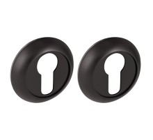 Накладка Fuaro (Фуаро) под цилиндр ET.R.RM54 (ET RM) BL-24 черный