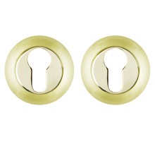 Накладка Fuaro (Фуаро) под цилиндр ET.R.RM54 (ET RM) SG/GP-4 матовое золото/золото