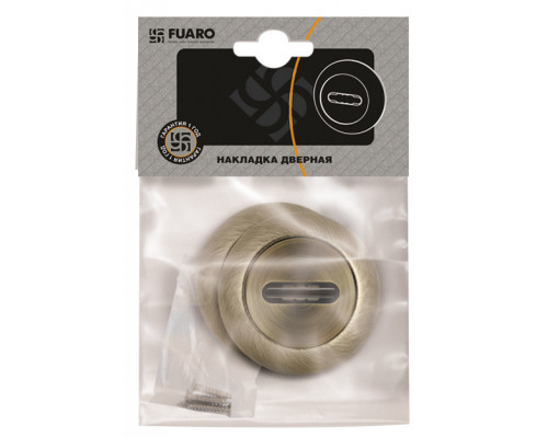 Накладка Fuaro (Фуаро) на сувальдный замок SC.R.RM54 (SC RM) SN/CP-3 матовый никель/хром Накладка Fuaro (Фуаро) на сувальдный замок SC.R.RM54 (SC RM) SN/CP-3 матовый никель/хром