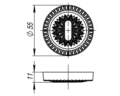 Накладка Armadillo (Армадилло) NORMAL PS/CL-OB-13 Античная бронза 2 шт. Накладка Armadillo (Армадилло) NORMAL PS/CL-OB-13 Античная бронза 2 шт.