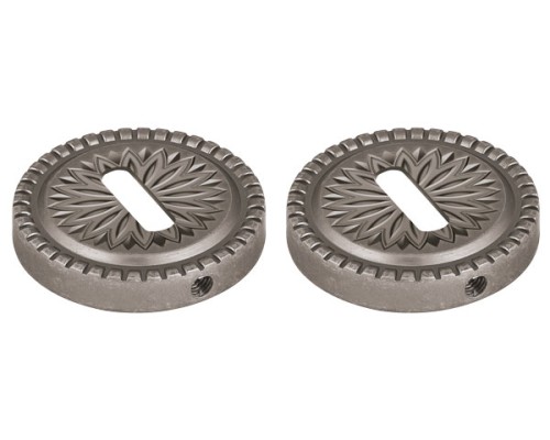 Накладка Armadillo (Армадилло) CYLINDER ET CL/HD AS-9 Античное серебро 2 шт. Накладка Armadillo (Армадилло) CYLINDER ET CL/HD AS-9 Античное серебро 2 шт.