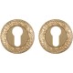 Накладка Fuaro (Фуаро) под цилиндр ET.R.SM58 (ET SM) GOLD-24 золото24К