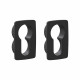 Накладка Punto (Пунто) под цилиндр ET.K.EL.Q27 BL-24 черный
