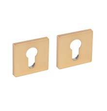 Накладка Fuaro (Фуаро) на цилиндр ET.K.ZL52 SSG-39 сатинированное золото