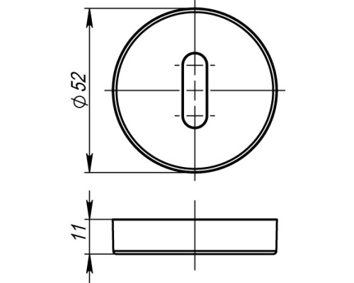 Накладка Armadillo (Армадилло) NORMAL PS URB CP-8 Хром 2 шт Накладка Armadillo (Армадилло) NORMAL PS URB CP-8 Хром 2 шт