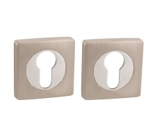 Накладка Ajax (Аякс) под цилиндр ET.K.JK51 (ET JK) SN/CP-3 матовый никель/хром