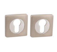 Накладка Ajax (Аякс) под цилиндр ET.K.JK51 (ET JK) SN/CP-3 матовый никель/хром