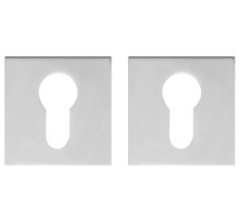 Накладка Fuaro (Фуаро) под цилиндр ET.K.DM51 (ET DM) CP-8 хром