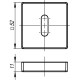 Накладка Armadillo (Армадилло) NORMAL PS USQ CP-8 Хром 2 шт.