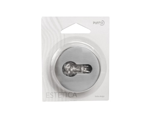 Накладка Punto (Пунто) под цилиндр ET.R.EST.R52 SSC-16 сатинированный хром