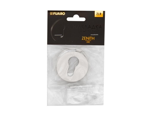 Накладка Fuaro (Фуаро) на цилиндр ET.R.ZLR52 SSC-16 сатинированный хром