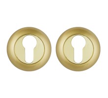 Накладка Punto (Пунто) под цилиндр ET.R.TL54 (ET TL) SG/GP-4 матовое золото/золото