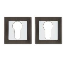 Накладка Punto (Пунто) под цилиндр ET.K.QL52 (ET QL) GR/CP-23 графит/хром