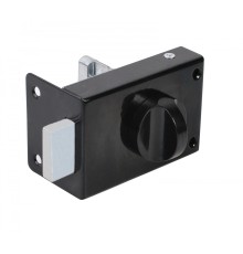 Замок Omega (Омега) накладной цилиндровый ЗН1 черный