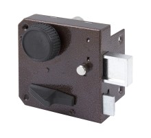 Замок Omega (Омега) накладной цилиндровый ЗН3А ПНЗ медь, 5 кл.