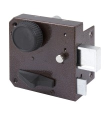 Замок Omega (Омега) накладной цилиндровый ЗН3А ПНЗ медь, 5 кл.