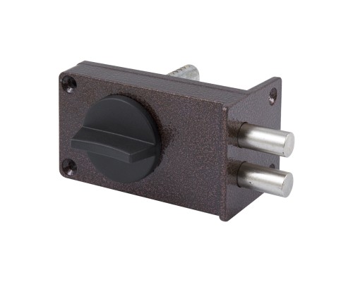 Замок Omega (Омега) накладной цилиндровый ЗН1-8 КМЗ медь