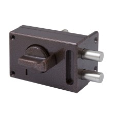 Замок Omega (Омега) накладной цилиндровый ЗН1-М1 КМЗ медь, 5 кл.