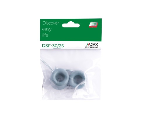 Упор Ajax (Аякс) дверной DSF-30/25 GREY серый