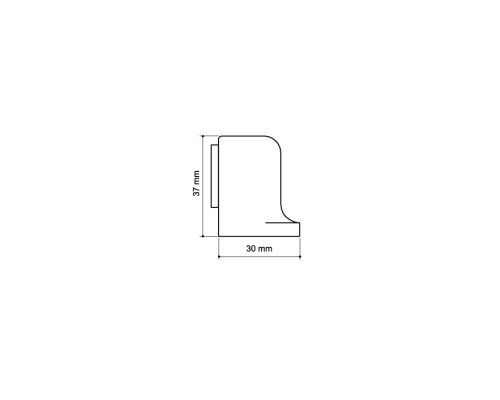 Упор Armadillo (Армадилло) дверной напольный STOPPER/MZA003 (MDS-003ZA) магнитный SG-4 мат.золото Упор Armadillo (Армадилло) дверной напольный STOPPER/MZA003 (MDS-003ZA) магнитный SG-4 мат.золото