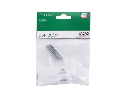 Упор Ajax (Аякс) дверной DSF-20/27 INV прозрачный