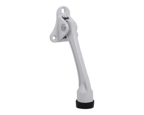 Упор Fuaro (Фуаро) дверной напольный STOPPER-100 WH (белый) козья ножка Упор Fuaro (Фуаро) дверной напольный STOPPER-100 WH (белый) козья ножка