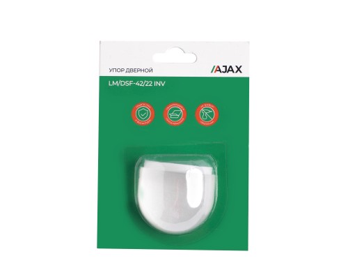 Упор Ajax (Аякс) дверной LM/DSF-42/22 INV прозрачный