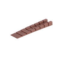 Клин монтажный Ajax (Аякс) с отломом LM/DSF-100 BR коричневый (2 шт)