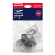 Упор Punto (Пунто) дверной напольный DFIX/F50 (DS PF-50 ) GR-23 графит