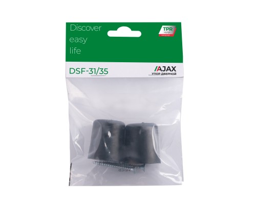 Упор Ajax (Аякс) дверной DSF-31/35 BL черный