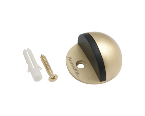 Упор Armadillo (Армадилло) дверной напольный STOPPER/ZA003 (DH003ZA) SG-4 мат.золото Упор Armadillo (Армадилло) дверной напольный STOPPER/ZA003 (DH003ZA) SG-4 мат.золото
