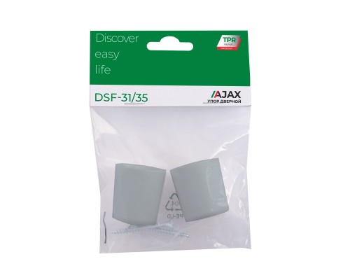 Упор Ajax (Аякс) дверной DSF-31/35 GREY серый