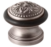 Упор Fuaro (Фуаро) дверной напольный STOPPER/SM01 (DS SM01) AS-3 античное серебро