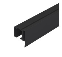 Комплект Armadillo (Армадилло) верхняя направляющая + декор.накладка SLD.Comfort-PRO.KIT/3000 track + dec (3м) BL Черный