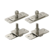 Комплект Armadillo (Армадилло) монтажных пластин SLD.Comfort-PRO/telescope.static door plates