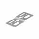 Комплект Armadillo (Армадилло) пластина крепежная с винтами SWD.Scope 75/30/5 plate with screws
