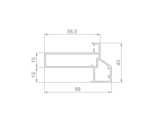 Короб Armadillo (Армадилло) SWD.Scope 40/68/3200 frame BL (3,2 м) Короб Armadillo (Армадилло) SWD.Scope 40/68/3200 frame BL (3,2 м)