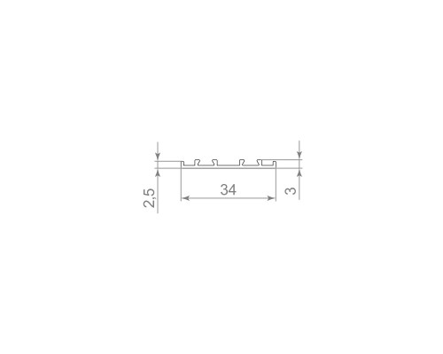 Декоративная Armadillo (Армадилло) соединительная крышка SLD.Scope 34/3/3200 cover BL (3,2 м) Декоративная Armadillo (Армадилло) соединительная крышка SLD.Scope 34/3/3200 cover BL (3,2 м)