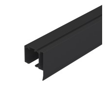 Комплект Armadillo (Армадилло) верхняя направляющая + декор.накладка SLD.Comfort-PRO.KIT/2000 track + dec (2м) BL Черный