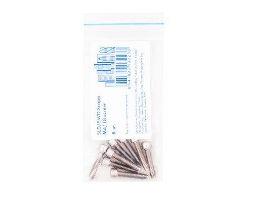 Винты Armadillo (Армадилло) для соединения профилей SLD/SWD.Scope М4/18 screw (8 pcs) Винты Armadillo (Армадилло) для соединения профилей SLD/SWD.Scope М4/18 screw (8 pcs)
