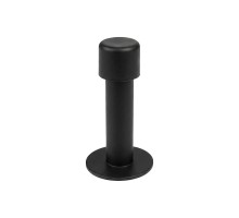 Упор Punto (Пунто) дверной настенный DFIX/W85 INOX BL-24 черный