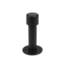 Упор Punto (Пунто) дверной настенный DFIX/W85 INOX BL-24 черный