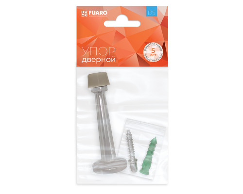 Упор Fuaro (Фуаро) дверной настенный STOPPER/15 (DS-15) CP-8 хром Упор Fuaro (Фуаро) дверной настенный STOPPER/15 (DS-15) CP-8 хром