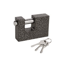 Замок Punto (Пунто) навесной PK-1670 3 key англ.