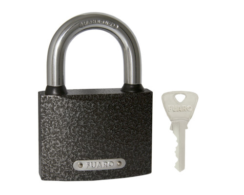 Замок Fuaro (Фуаро) навесной PL-UNI-0175 (PL-01-75) 3key англ. /блистер Замок Fuaro (Фуаро) навесной PL-UNI-0175 (PL-01-75) 3key англ. /блистер