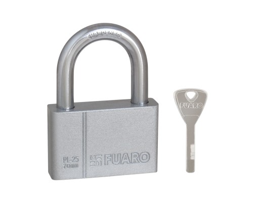Замок Fuaro (Фуаро) навесной PL-PROTEC-2570 4 fin key (PL-2570) фин. /блистер Замок Fuaro (Фуаро) навесной PL-PROTEC-2570 4 fin key (PL-2570) фин. /блистер